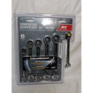 Ace Metric Gearwrench Set-Metric,  6 pc, #2194694, 8 10mm 12 13 14 15